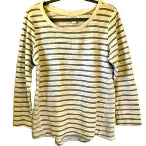 Motherhood Women's Striped Lightweight Maternity Sweater Size XL Casual‎ Comfort